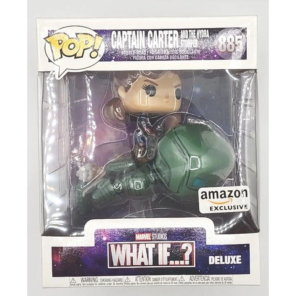 Funko Pop! What if? Marvel Captain Carter and the Hydra Stomper #885 TSB